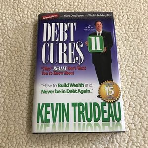 Debt Cures II: They Really Don't Want You to Know Kevin Trudeau Hardcover Book